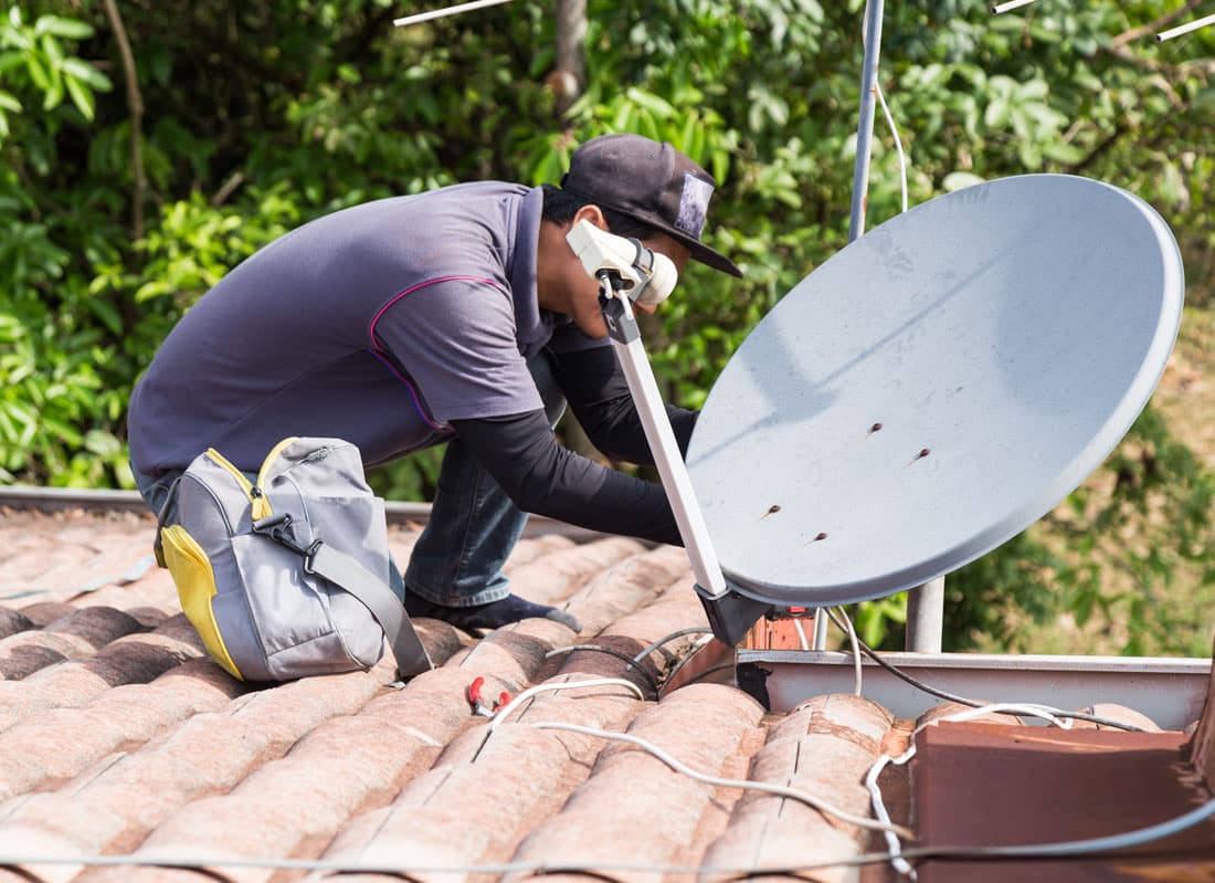 Instalación de antenas en viviendas en A Coruña